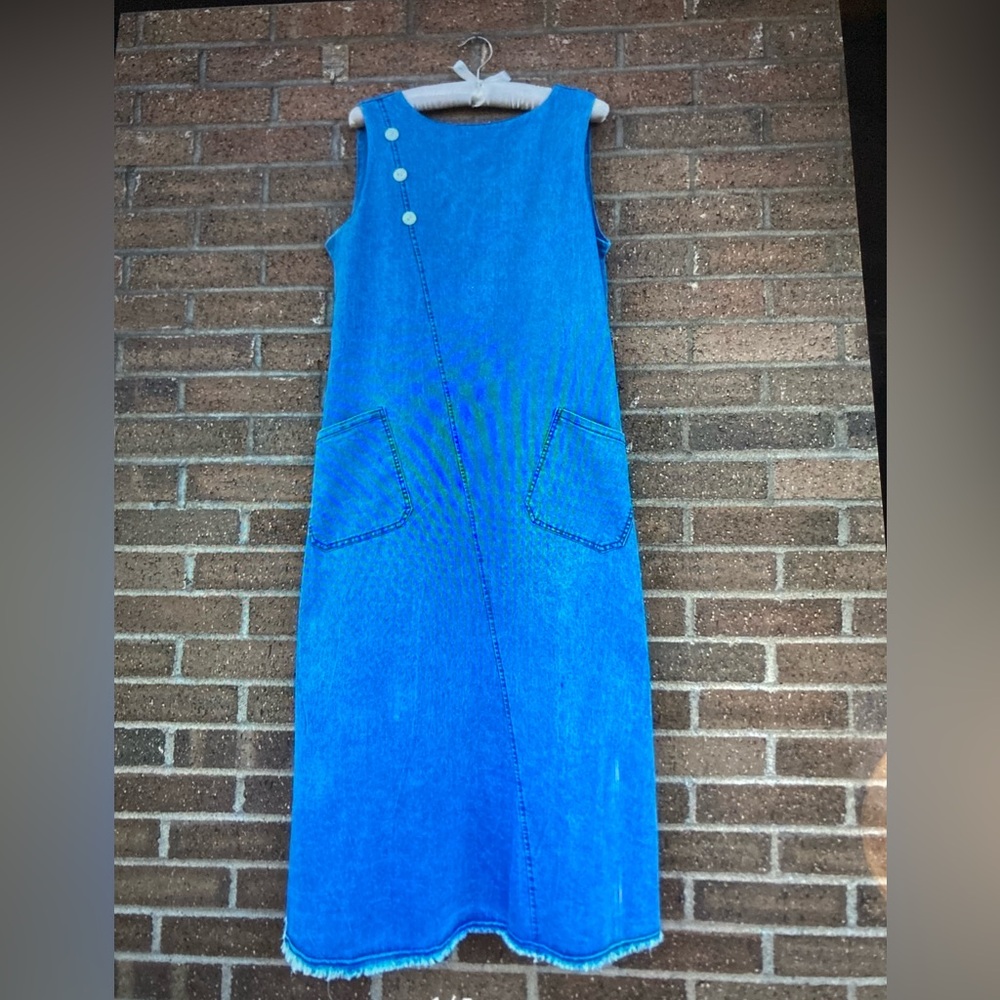 Vintage Denim Dress/ Tank,, lightweight, 2XL (runs small)